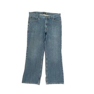 Izod Bootcut Men's size 36x30 Medium Wash Blue Denim jeans